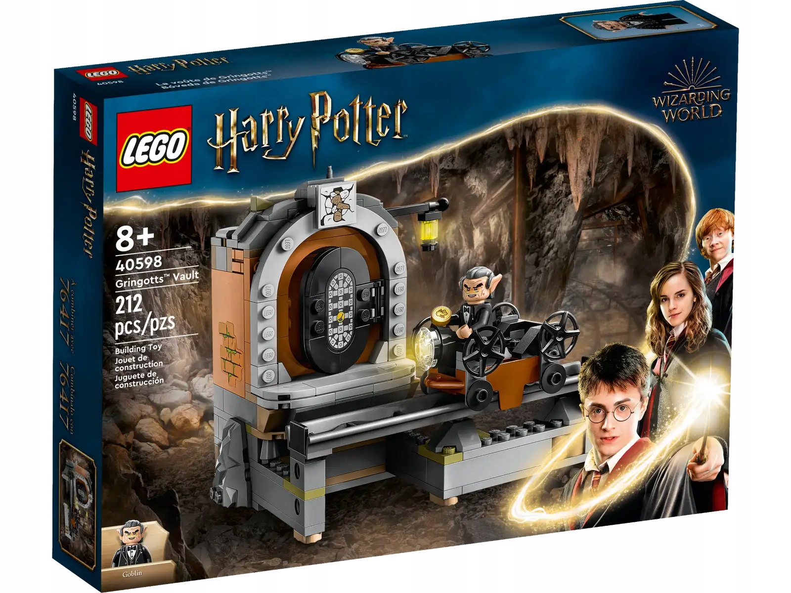 Lego 40598 Harry Potter Skrytka w Banku Gringotta