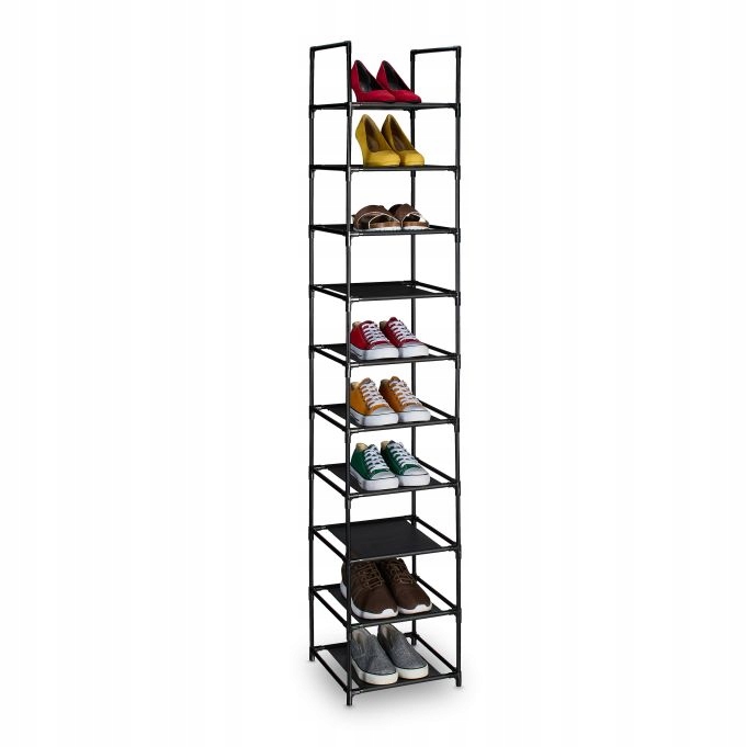 Szafka na buty Relaxdays 33 x 175 x 33 cm czarny