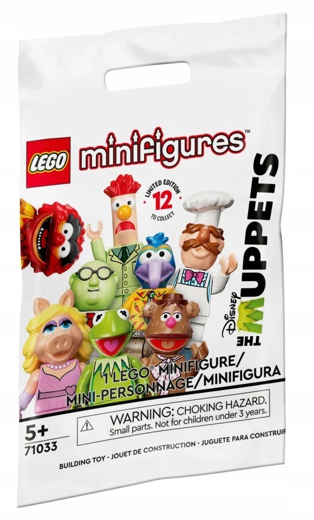 Zestaw 36 szt Lego 71033 Minifigures Muppety (zbiorcze opakowanie)