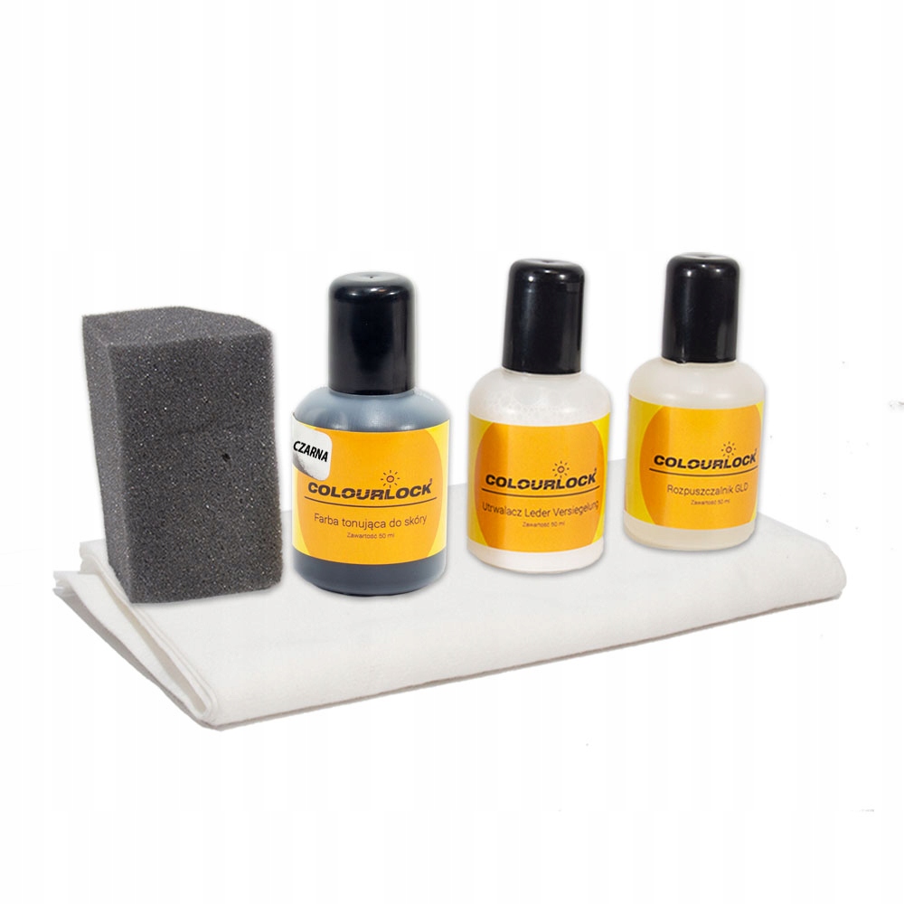 Farba Czarna Do Renowacji Skór Kierownic Tapicerki