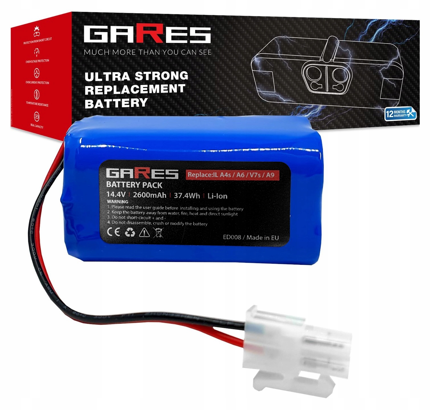 Bateria Akumulator do Silvercrest SSR1 SSRA1 14,4V/14,8V 2,6Ah
