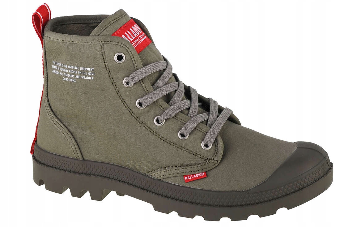 Buty trekkingowe męskie Palladium Palladium Pampa Hi Dare 76258-325-M Zielone 45