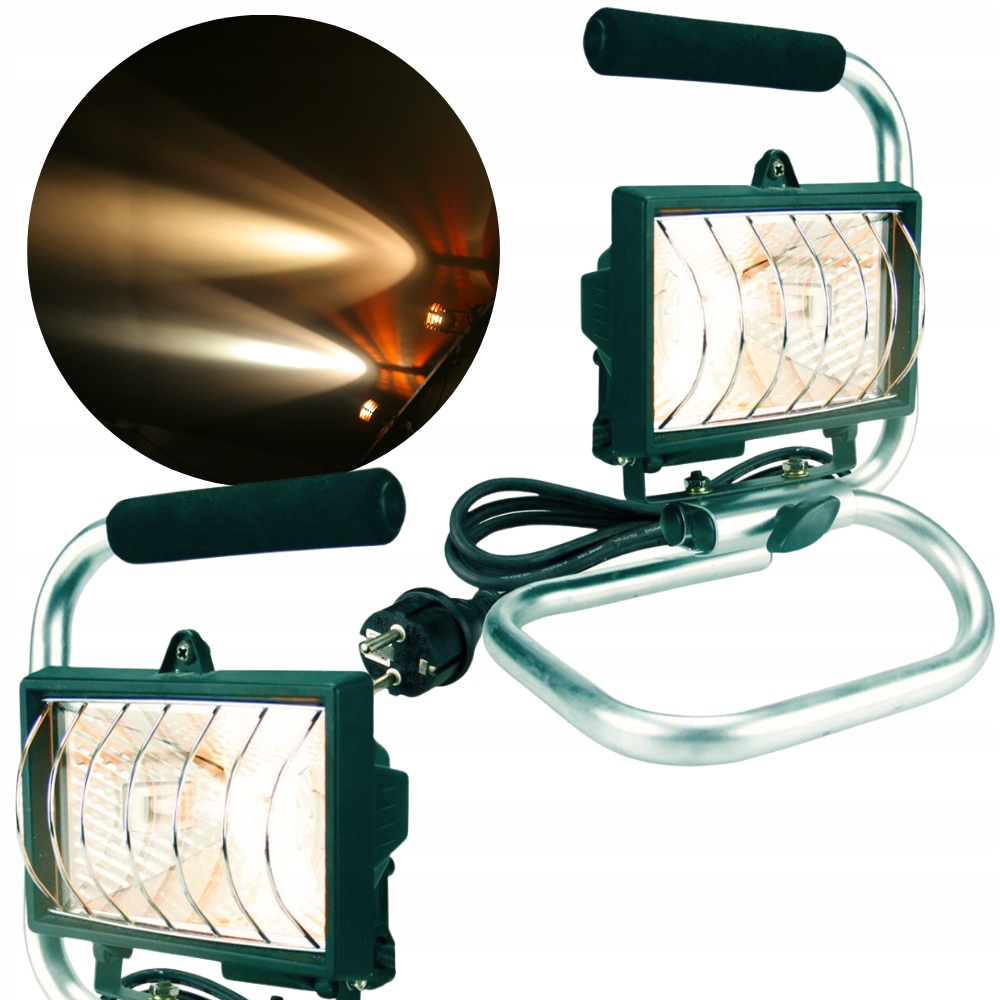 Smartwares 10.036.81 Halogenowy Reflektor Roboczy HL120SA Lampa Robocza