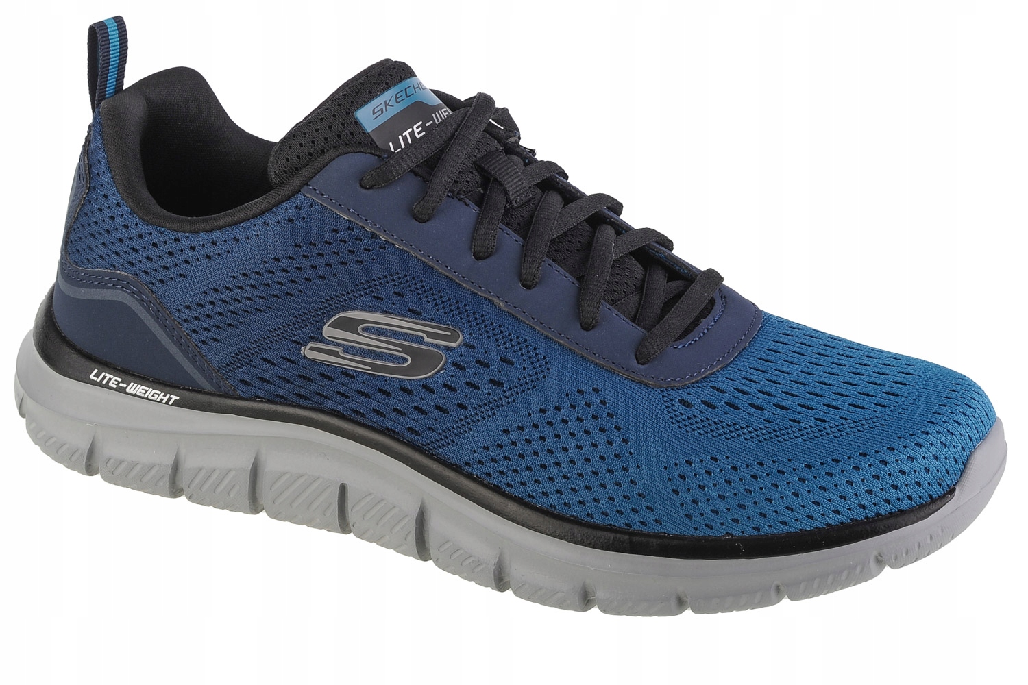 Outlet męskie sneakers Skechers Track Ripkent 232399-NVBL r.45