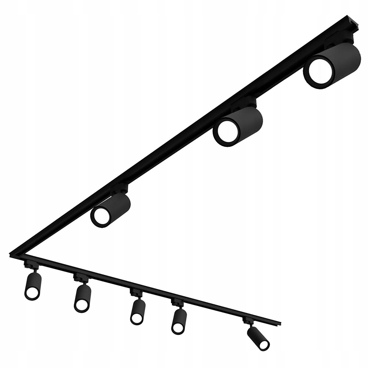 Zestaw Szynoprzewód Szyna 4m 8x Lampa GU10 Led