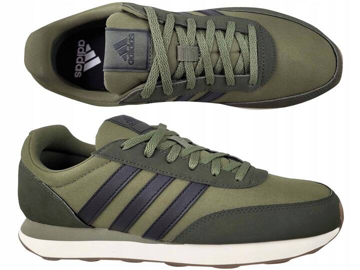 Buty sportowe męskie adidas khaki IG1179 Run 60S 3.0