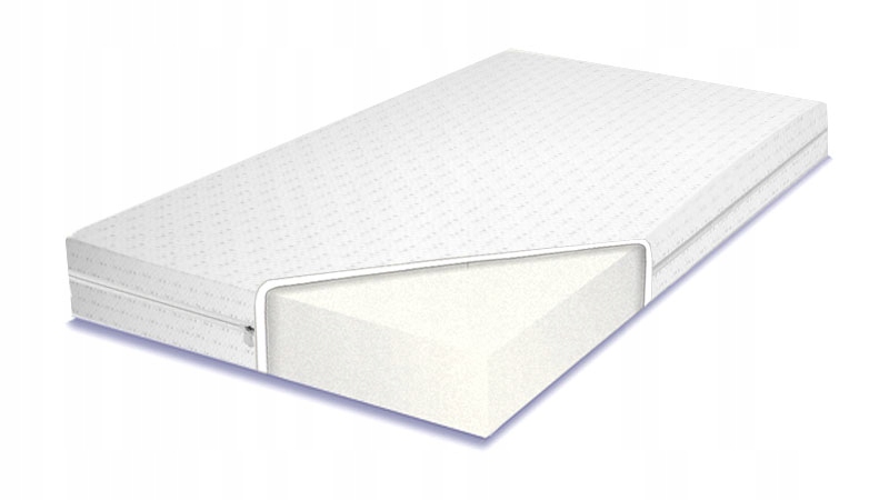 Materac Pianka dwustronny z Pokrowcem 80x200x8cm