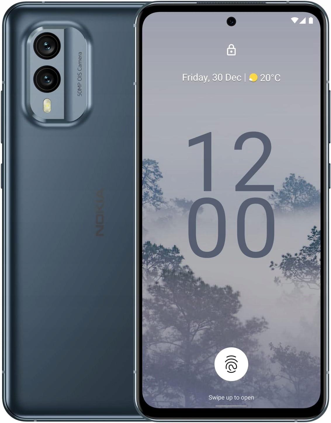 Nokia X30 5G 8/256GB Cloudy Blue Niebieski
