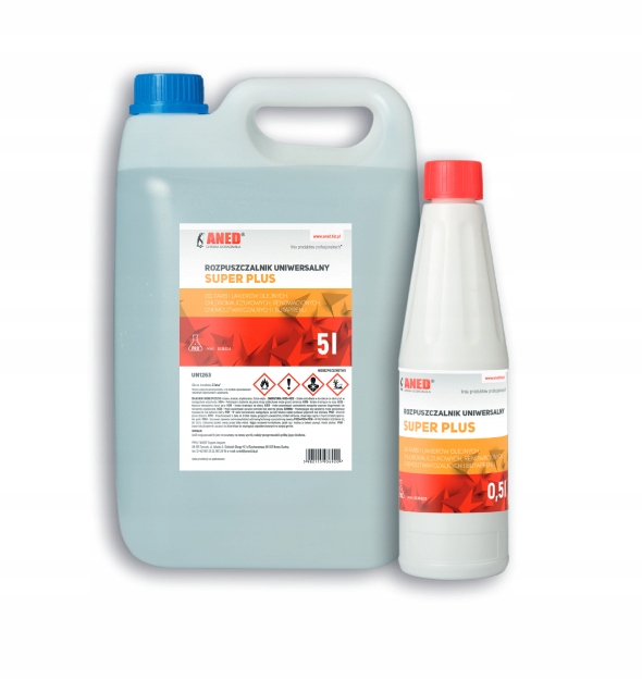 Rozpuszczalnik uniwersalny super-plus 0,5l Aned