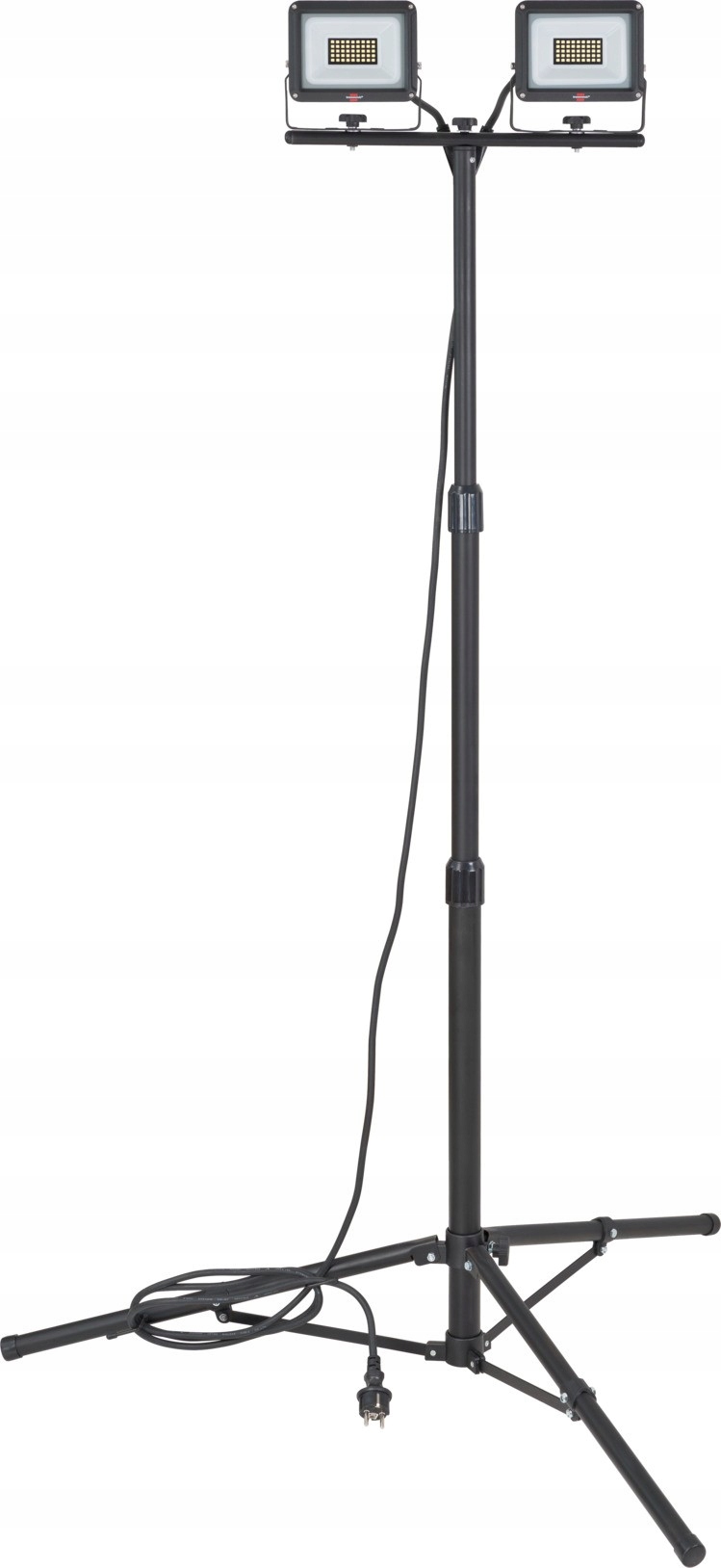 Reflektor budowlany Led ze statywem o regulowanej wysokości, 2x20W IP65