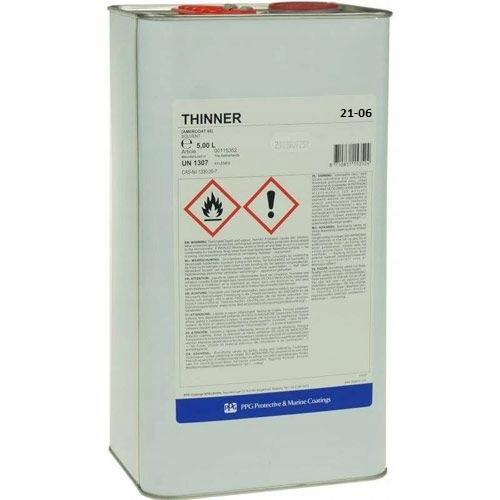 Rozcieńczalnik poliuretanowy alkidowy Ppg Sigma Thinner 21-06 1L 1000ml