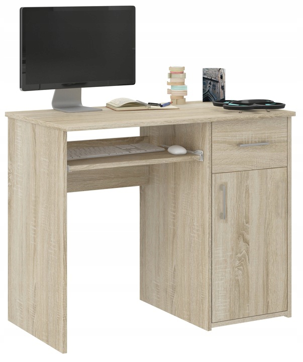 Biurko Komputerowe 100CM Stolik Laptop Sonoma N-9