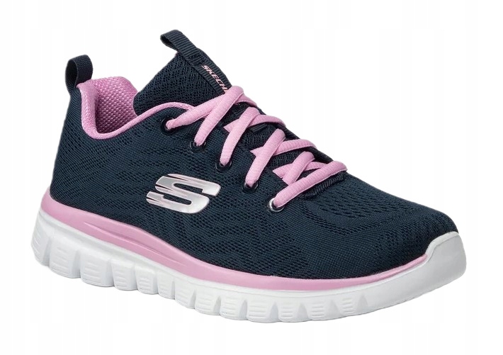 Skechers Buty Sportowe Damskie Graceful Get Connected Granatowe 36,5 Eu