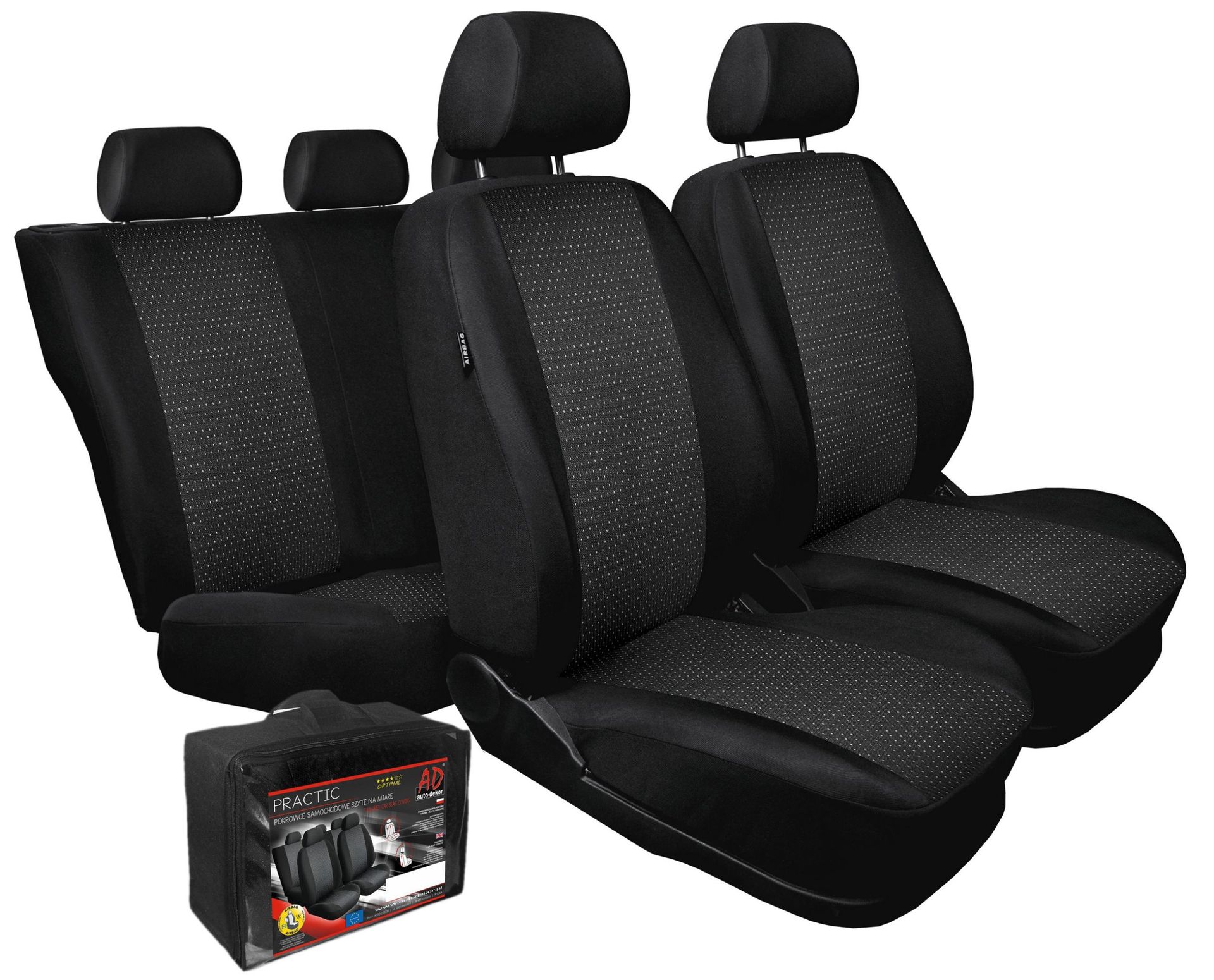 Audi A3 (8P) Typowe Pokrowce Samochodowe 03-2013r.