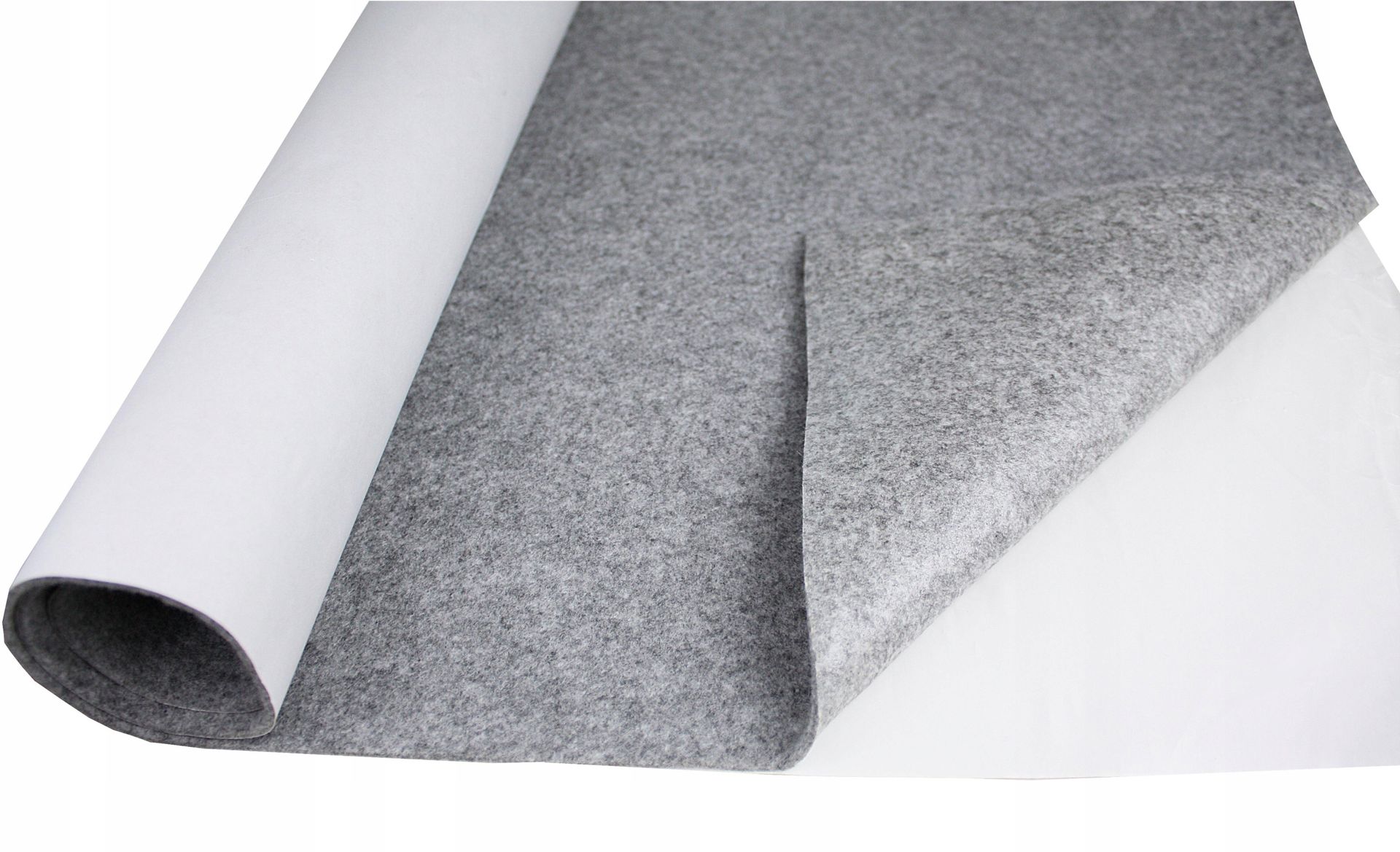 Filc Klejem Szary 400g/m2 miękki 3mm soft 150x50cm