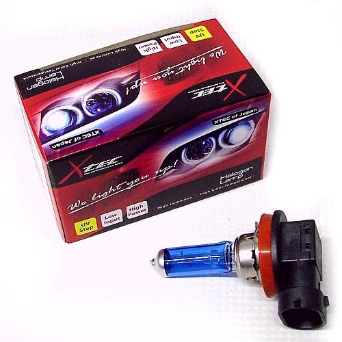 Japońska Żarówka Xtec H1 H4 H7 H11 Hb 6000K Xenon Crystal Blue Premium 2szt