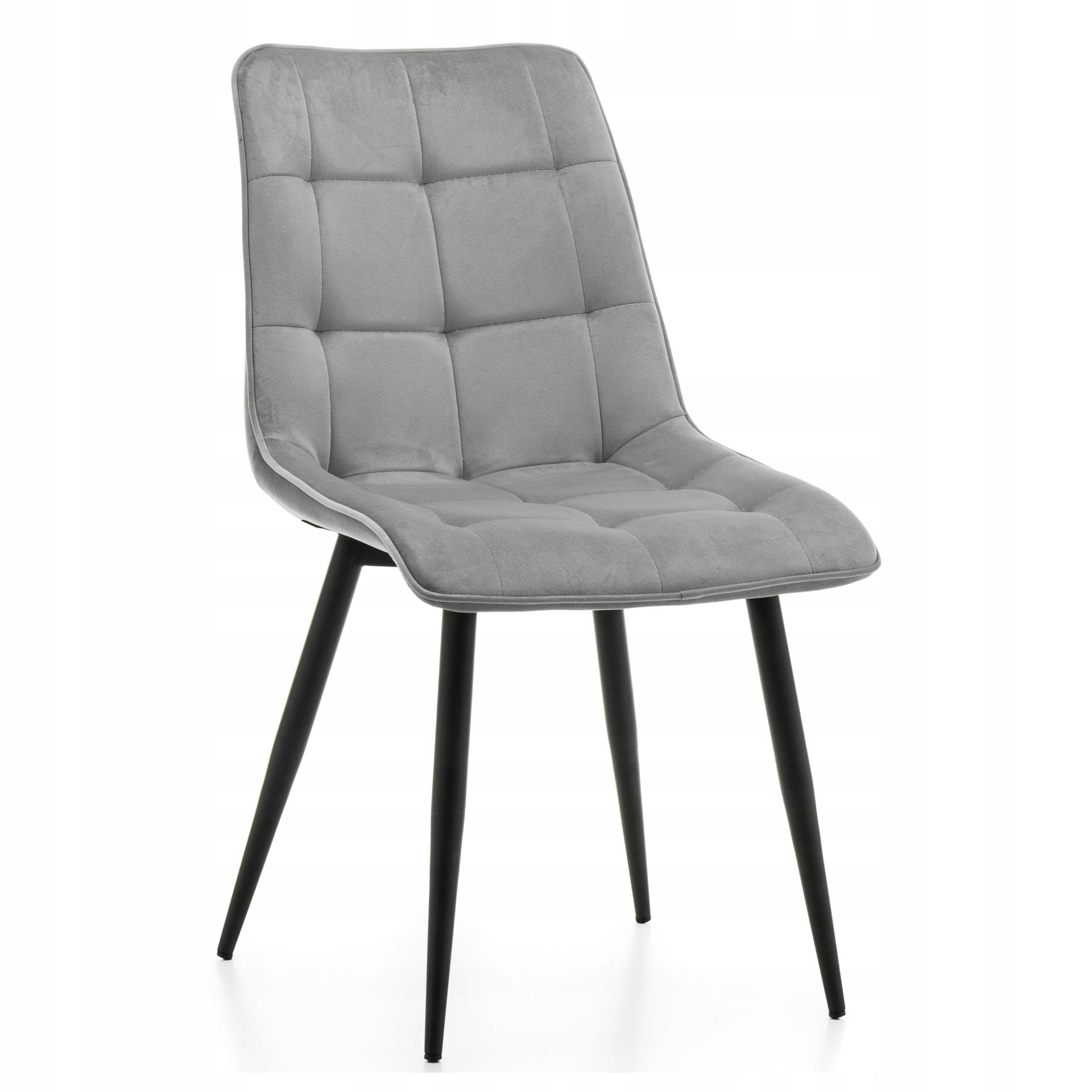 Krzesło Tapicerowane Welurowe Chic Velvet Aksamit