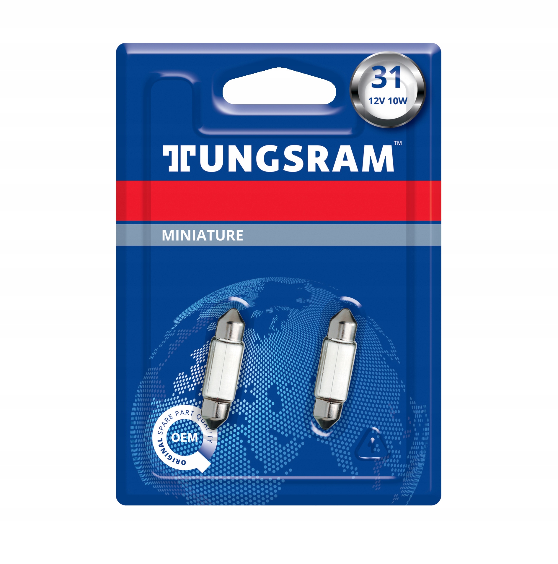 Tungsram żarówka C10W 12V 10W SV8,5 41 mm /2-szt./