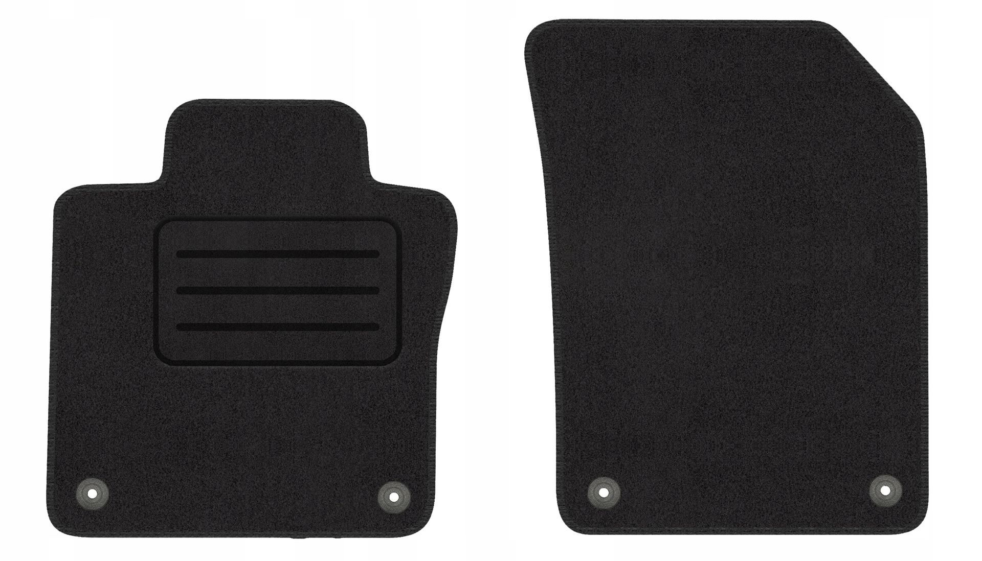 Dywaniki welurowe przednie do Volvo XC60 II 2 17-