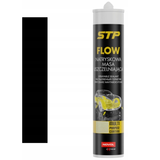 Novol Stp Flow 290ml Konserwacja Podwozia Czarna