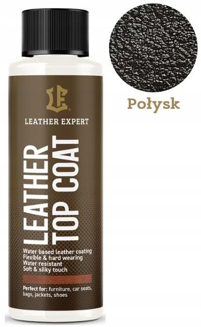 Lakier Bezbarwny Skór Połysk 50 ml Leather Expert