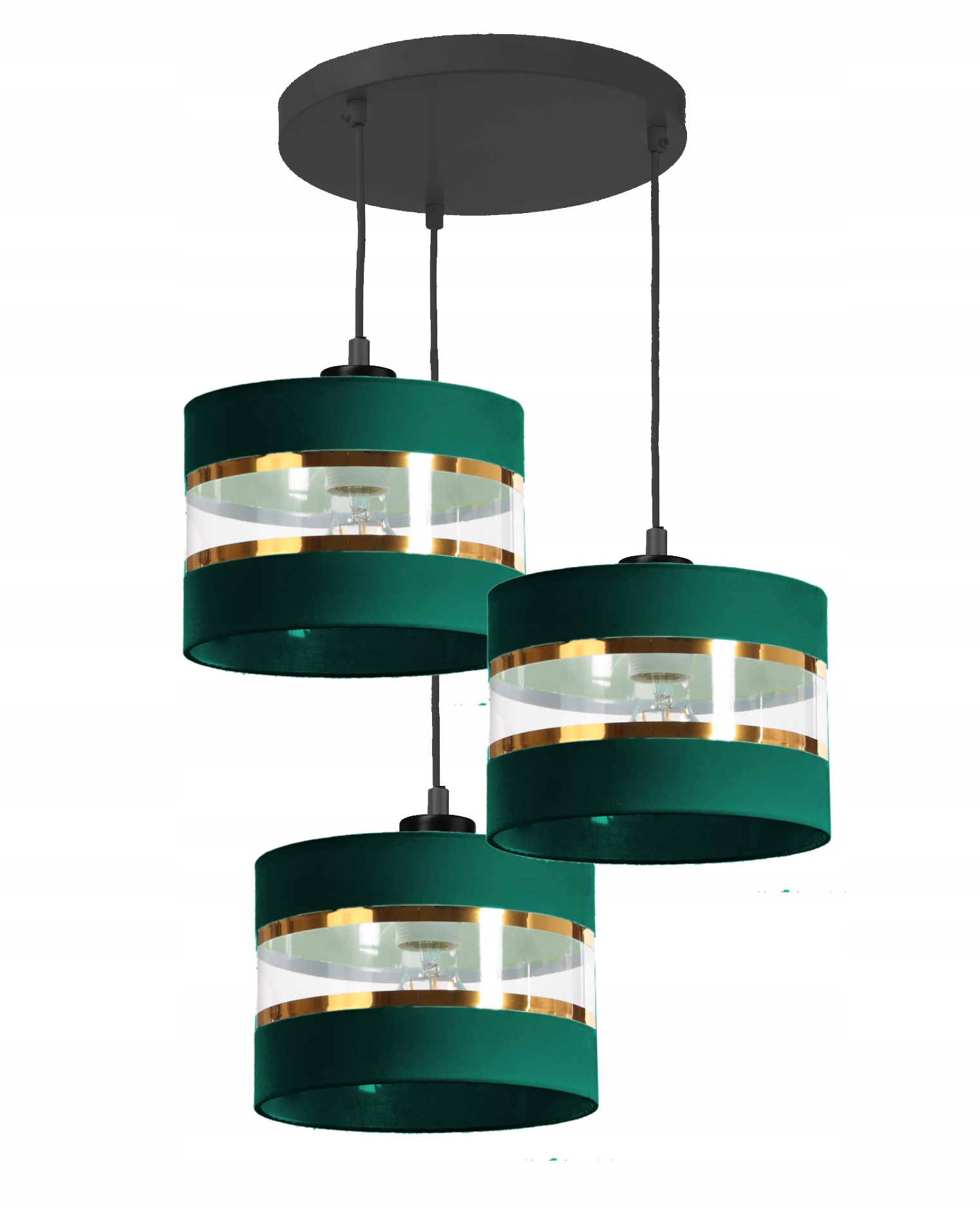 Lampa Wisząca Sufitowa Nowoczesny Żyrandol Led Edison E27