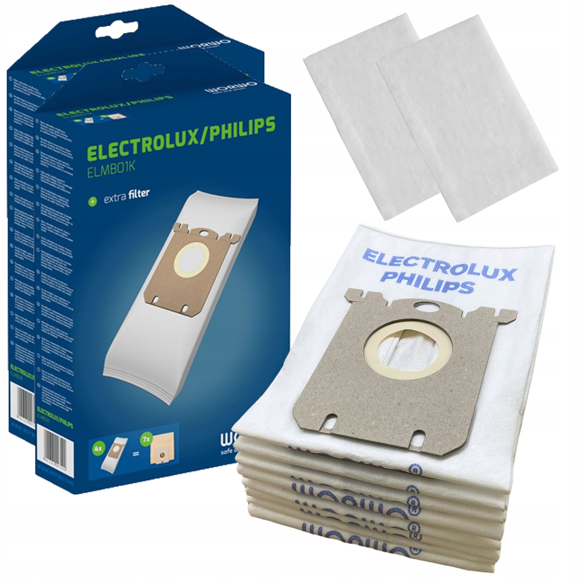 8x Worki Do Odkurzacza Philips HomeHero Impact