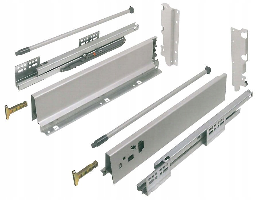 Szuflada Modernbox L-500 Wysoka H-210 Szary 40kg cichy domyk