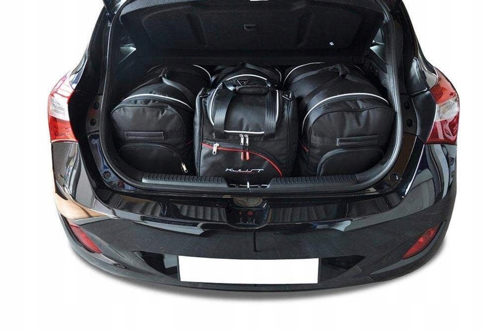 Hyundai i30 Hatchback 2012-2016 Torby Do Bagażnika 4 Szt