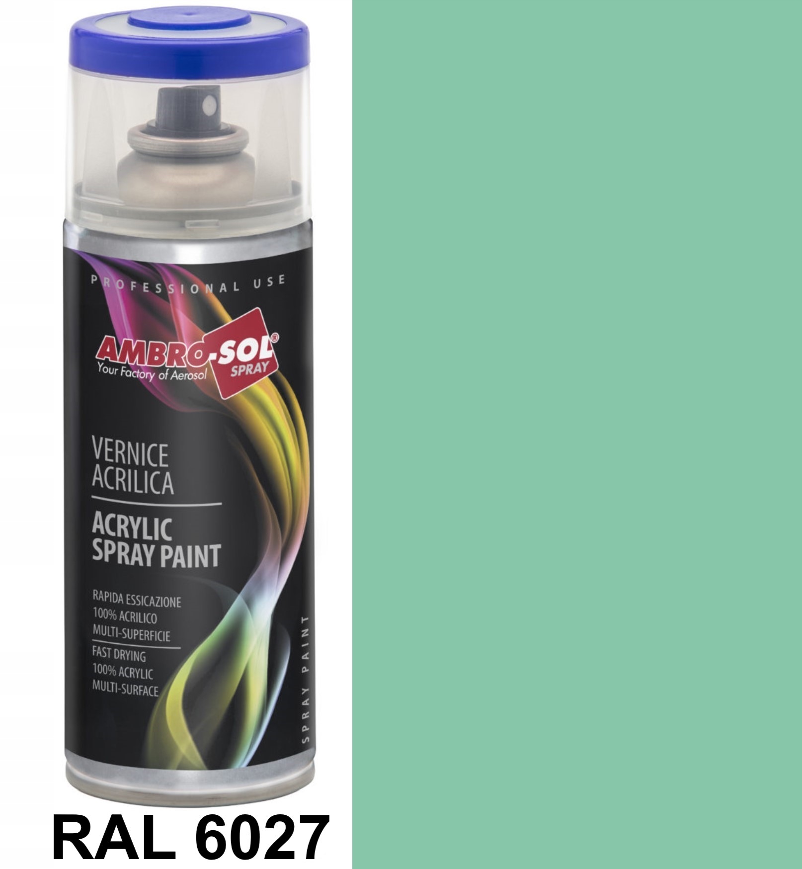 Ambrosol 6027 Ral Lakier Akrylowy Farba Spray 400 ML