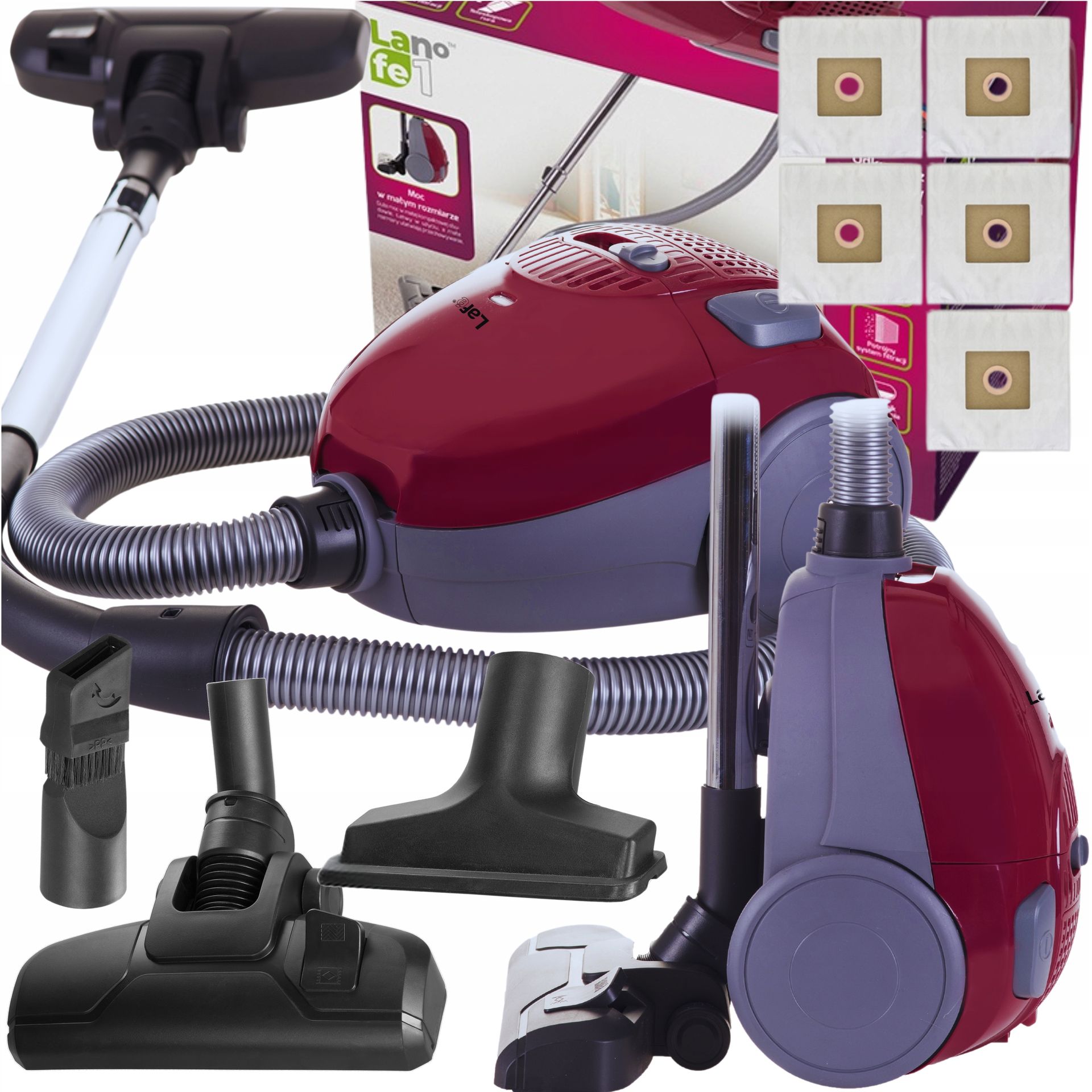 Odkurzacz Workowy Tradycyjny 800W worki