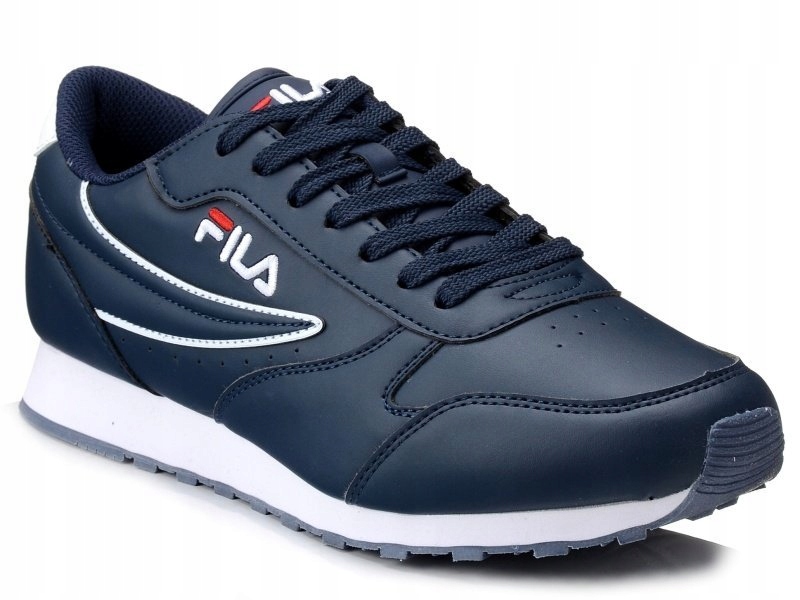 Buty męskie sportowe oryginalne Fila Orbit Low granatowe ekoskóra 44
