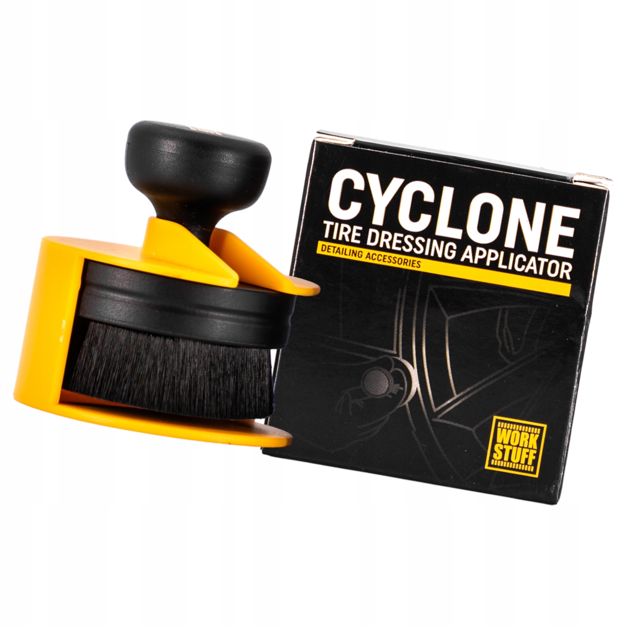 Work Stuff Cyclone Tire Applicator Miękki Pędzelek Aplikator Do Opon Stojak