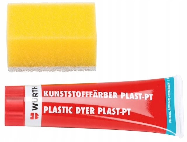 Wurth Czernidło Do Renowacji Odświeżania Plastików Zderzaków Listew Gumy