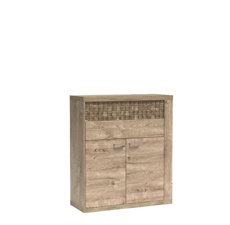 Komoda 102cm Natural N6 dąb ribbeck Brak dodatkowego oświetlenia