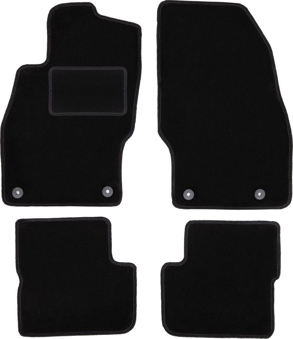 dywaniki czarne do: Opel Corsa D hatchback 2006-2015