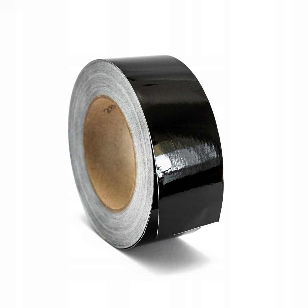 Folia Taśma Na Listwy Czarna Połysk Dechroming 3M