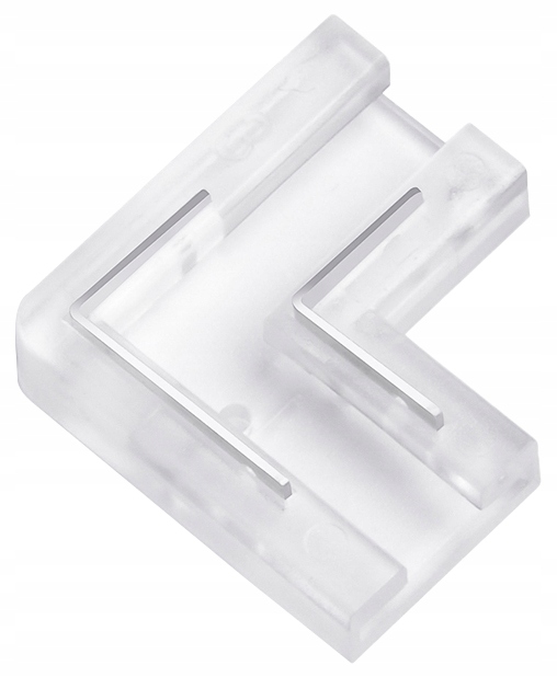 Złączka do taśm Led Cob 8mm łącznik kątowa neon