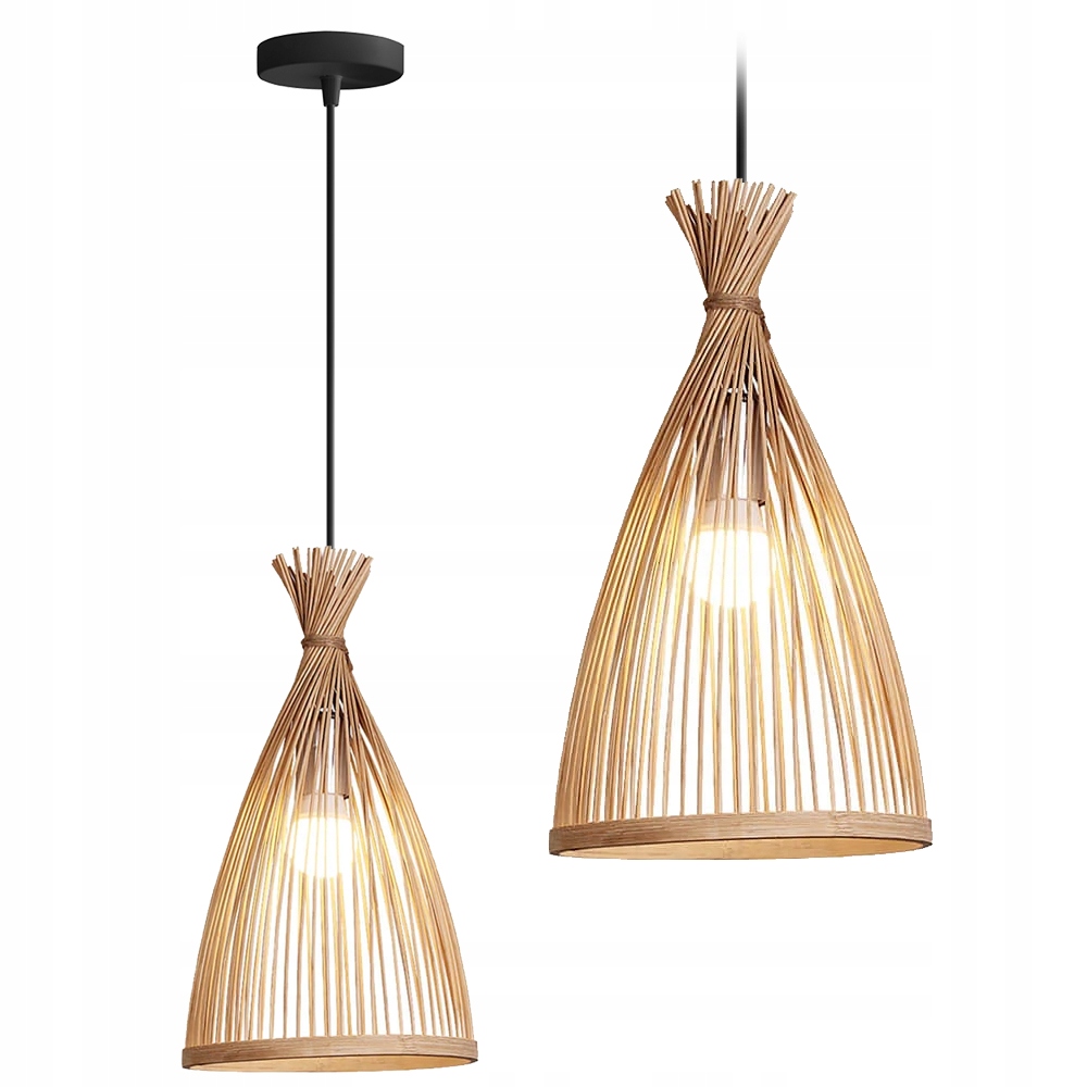Lampa Sufitowa Wisząca Natrual Boho Rustykalna