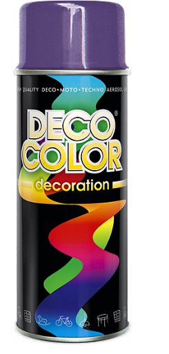 Lakier Spray Farba Deco Color 400ml fioletowy