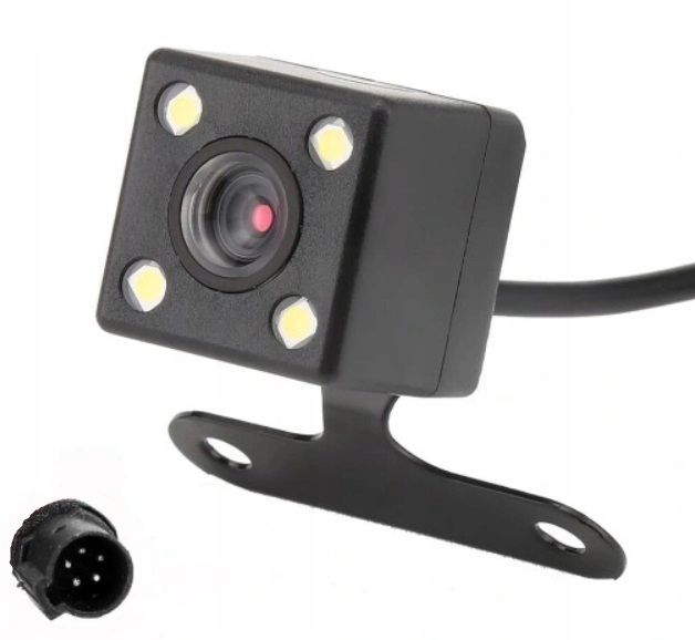 Kamera Cofania 4 Led Do Wideorejestratora 5 Pin