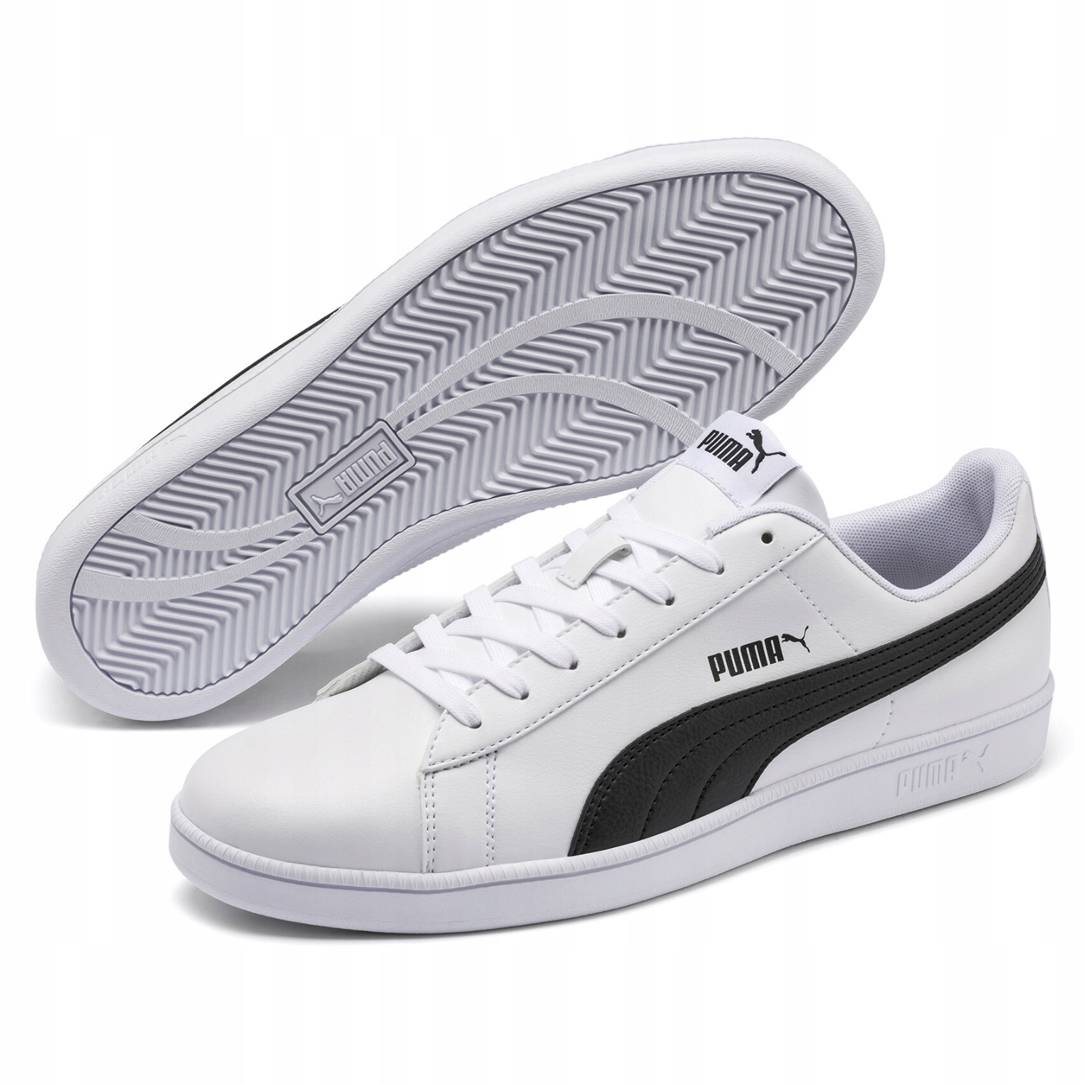 Buty męskie trampki sportowe Puma Up 372605 02 lekkie białe 45