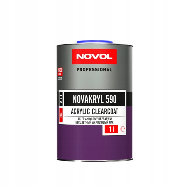 Lakier bezbarwny Novol Novakryl 590 1 l