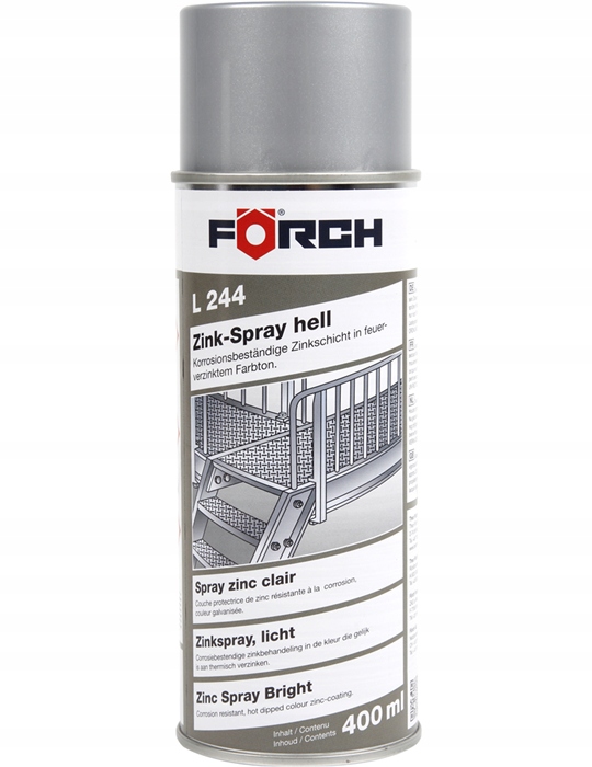 Forch L244 Cynk Spray Jasny 400 ML Germany