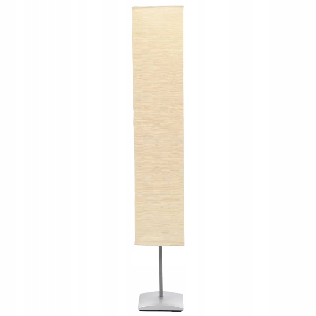 Lampa Stojąca Podłogowa Papierowa Tuba ==== Beżowa