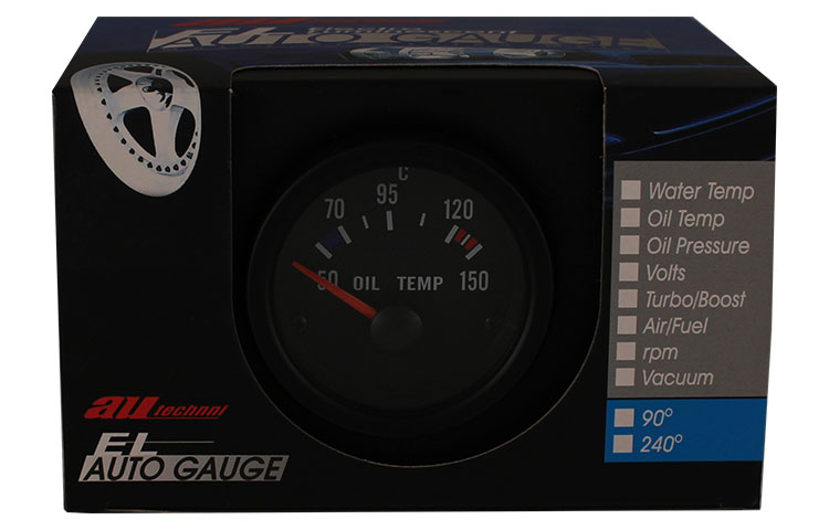 Wskaźnik Temperatury Oleju Vdo Classic Auto Gauge