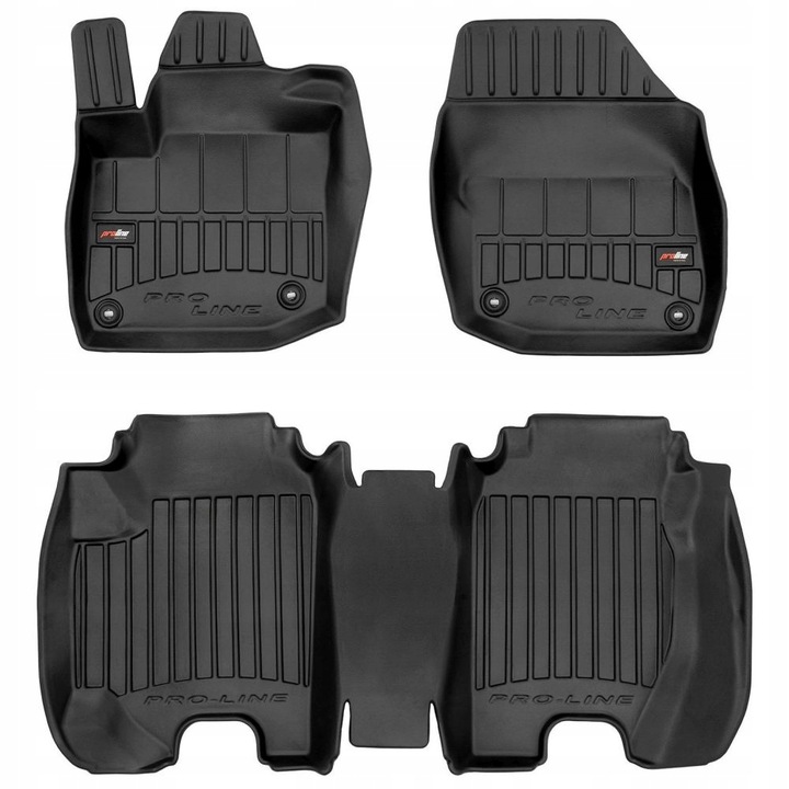 Dywaniki Wycieraczki Gumowe Honda Civic 9 Hb od 2011-2016 Korytka 3D