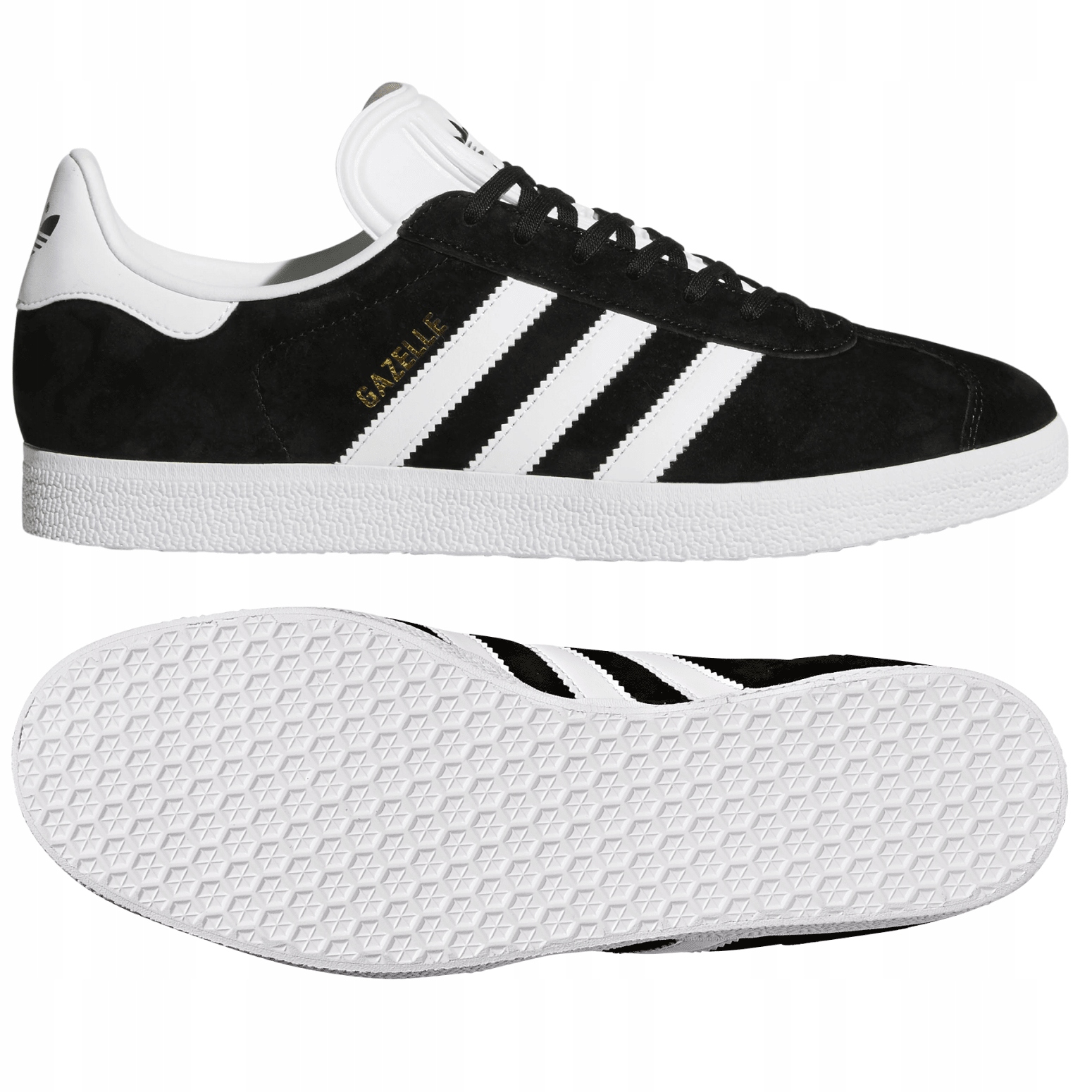 Buty damskie adidas Gazelle BB5476 Originals skórzane czarne 38