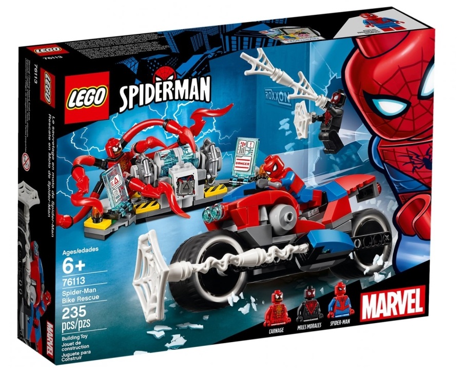 Lego Heroes 76113 Pościg motocyklowy Spider