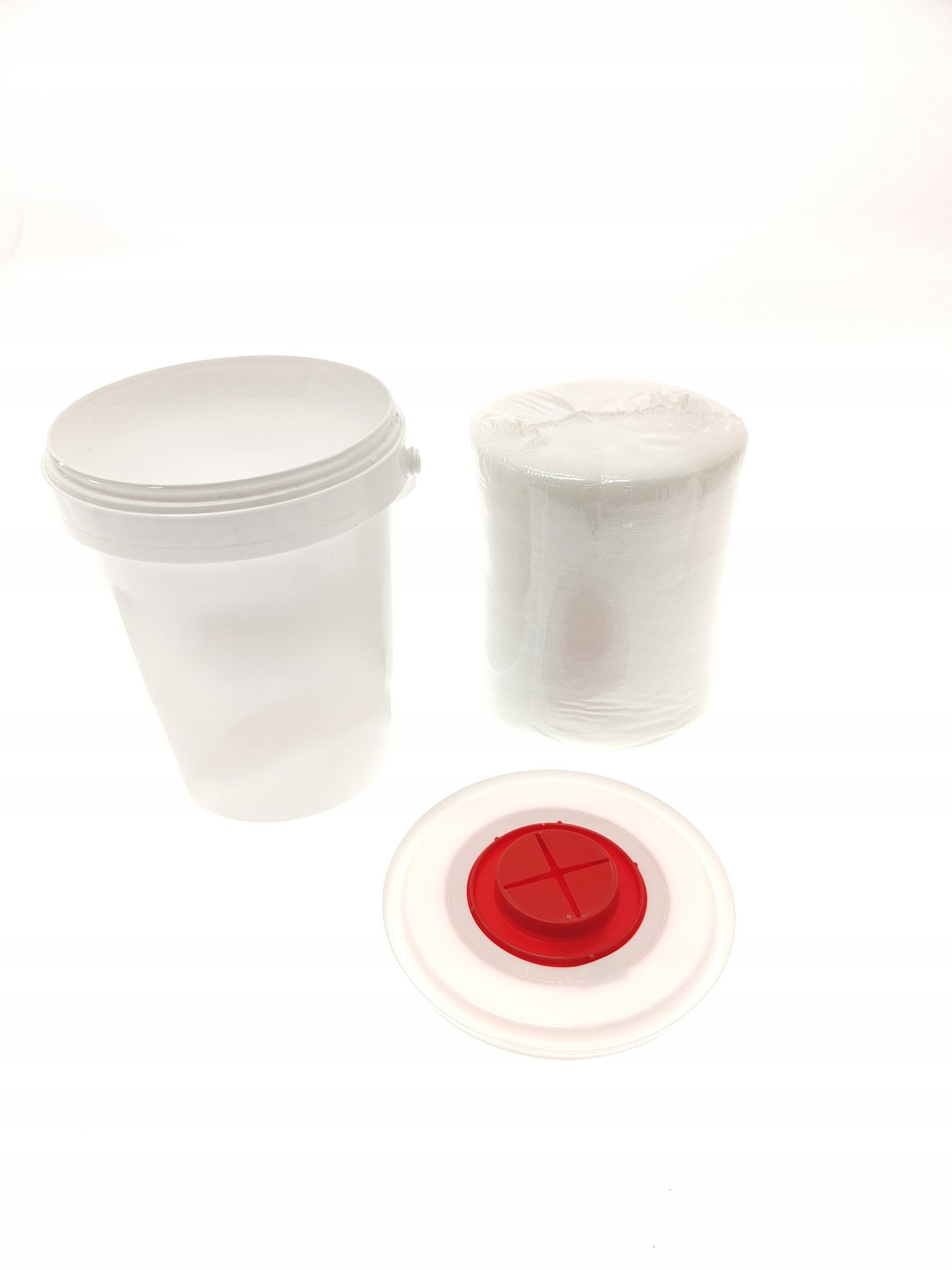 Czyściwo 19,5 mb w wiaderku z dozownikiem 1l